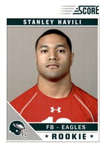 2011 Score Base Set #389 Stanley Havili