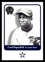 2001 Fleer Greats Of The Game #64 Cool Papa Bell