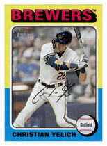2024 Topps Heritage #369 Christian Yelich