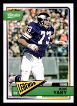 2018 Panini Classics #151 Ron Yary