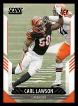 2021 Score Base Set #102 Carl Lawson