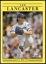 1991 Fleer Base Set #424 Les Lancaster