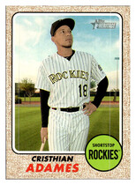 2017 Topps Heritage #172 Cristhian Adames