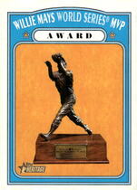 2021 Topps Heritage #367 Willie Mays World Series Mvp Award