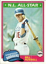 1981 Topps Base Set #465 Bill Russell