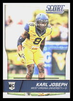 2016 Score Base Set #417 Karl Joseph