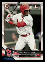 2018 Bowman Prospects #BP121 Jose Adolis Garcia