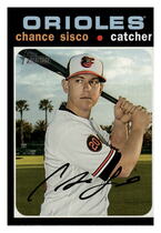 2020 Topps Heritage #357 Chance Sisco