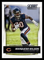 2016 Score Base Set #60 Marquess Wilson