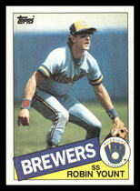 1985 Topps Base Set #340 Robin Yount