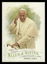 2016 Topps Allen & Ginter #247 Papal Visit