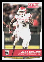 2016 Score Base Set #349 Alex Collins