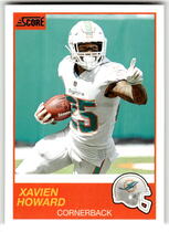2019 Score Base Set #138 Xavien Howard