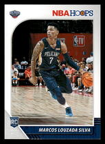 2019 Panini NBA Hoops #250 Marcos Louzada Silva