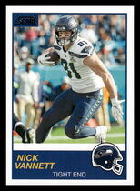 2019 Score Base Set #323 Nick Vannett