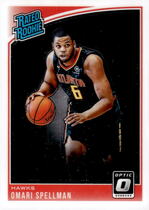 2018 Donruss Optic #196 Omari Spellman