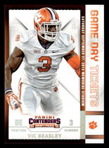 2015 Panini Contenders Draft Picks Game Day Tickets #50 Vic Beasley