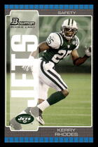 2005 Bowman Base Set #263 Kerry Rhodes