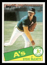 1985 Topps Base Set #63 Steve McCatty