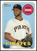 2018 Topps Heritage #354 Felipe Rivero