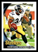 2010 Topps Base Set #277 Rashard Mendenhall