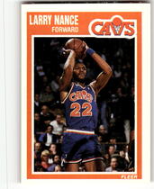 1989 Fleer Base Set #28 Larry Nance