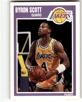 1989 Fleer Base Set #78 Byron Scott