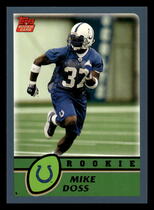 2003 Topps Base Set #328 Mike Doss