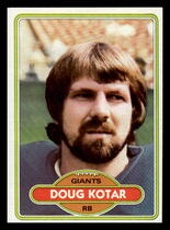 1980 Topps Base Set #34 Doug Kotar