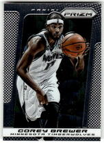 2013 Panini Prizm #192 Corey Brewer