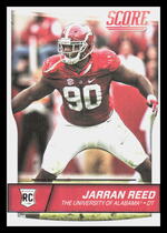 2016 Score Base Set #394 Jarran Reed