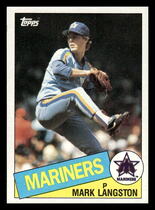 1985 Topps Base Set #625 Mark Langston