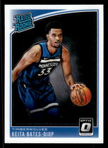 2018 Donruss Optic #191 Keita Bates-Diop