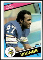 1984 Topps Base Set #298 John Turner