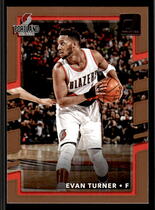 2017 Donruss Base Set #124 Evan Turner