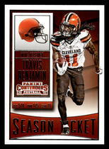 2015 Panini Contenders #56 Travis Benjamin