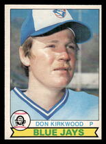 1979 O-Pee-Chee OPC Base Set #334 Don Kirkwood