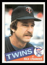 1985 Topps Base Set #383 Rick Lysander