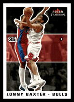 2003 Fleer Tradition #89 Lonny Baxter