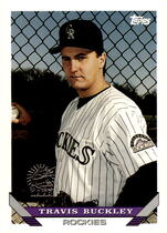 1993 Topps Base Set #732 Travis Buckley