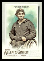 2020 Topps Allen & Ginter #217 Aaron Fotheringham