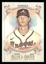 2021 Topps Allen & Ginter #155 Mike Soroka