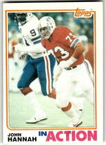 1982 Topps Base Set #151 John Hannah