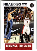 2015 Panini NBA Hoops #225 Bismack Biyombo