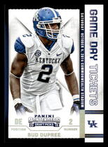 2015 Panini Contenders Draft Picks Game Day Tickets #53 Bud Dupree