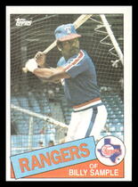 1985 Topps Base Set #337 Billy Sample