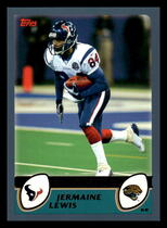 2003 Topps Base Set #122 Jermaine Lewis