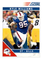 2011 Score Base Set #33 Kyle Williams