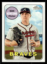 2018 Topps Heritage #225 Sean Newcomb