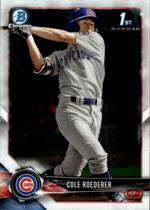 2018 Bowman Chrome Draft #BDC-125 Cole Roederer